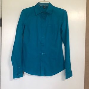 Cruel Girl Long Sleeve Button Up Shirt